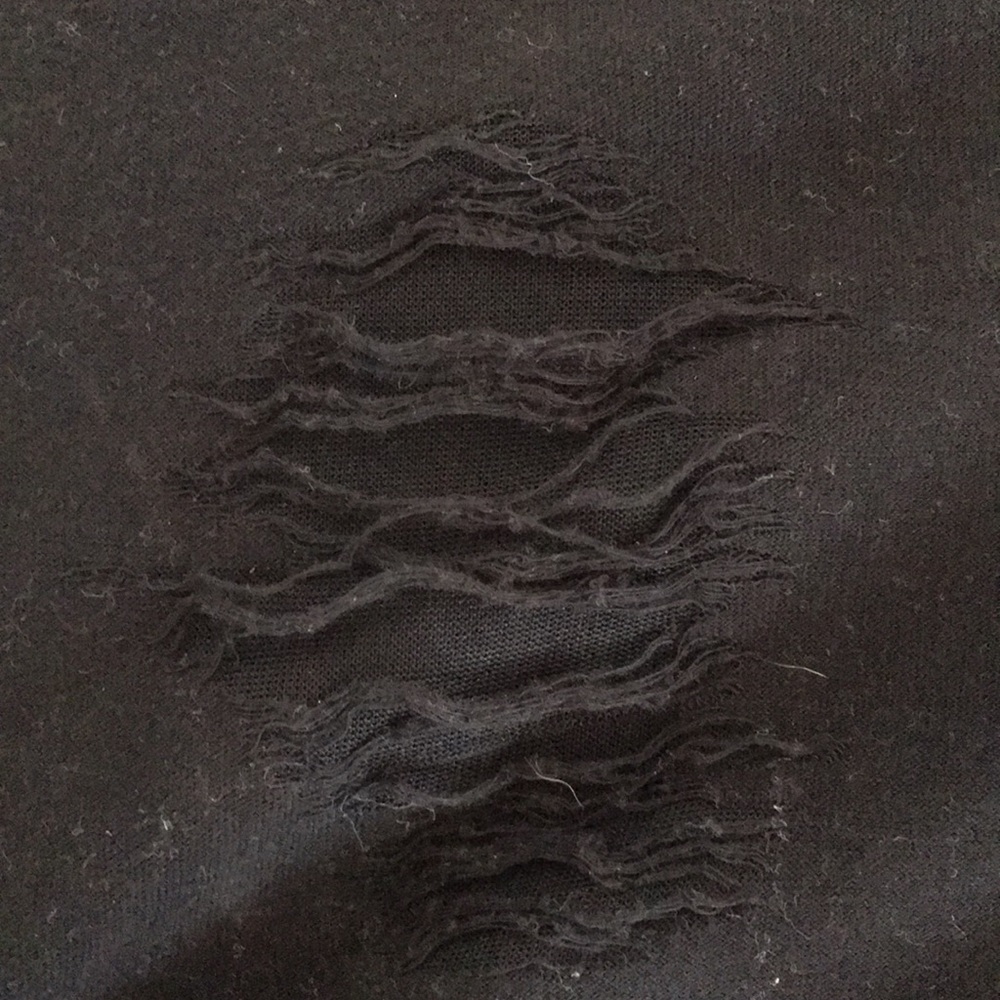 Sweet Romeo Rip Black Shirt - Picture 2 of 2